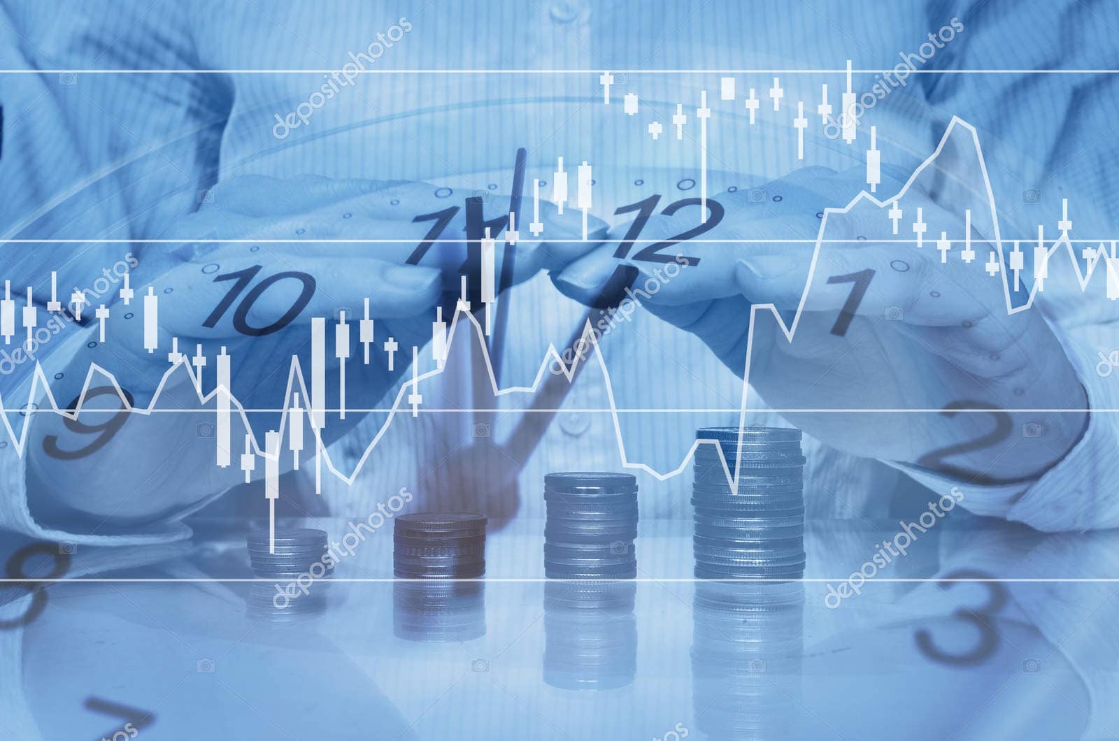 investment protection concept, growth money capital, banking